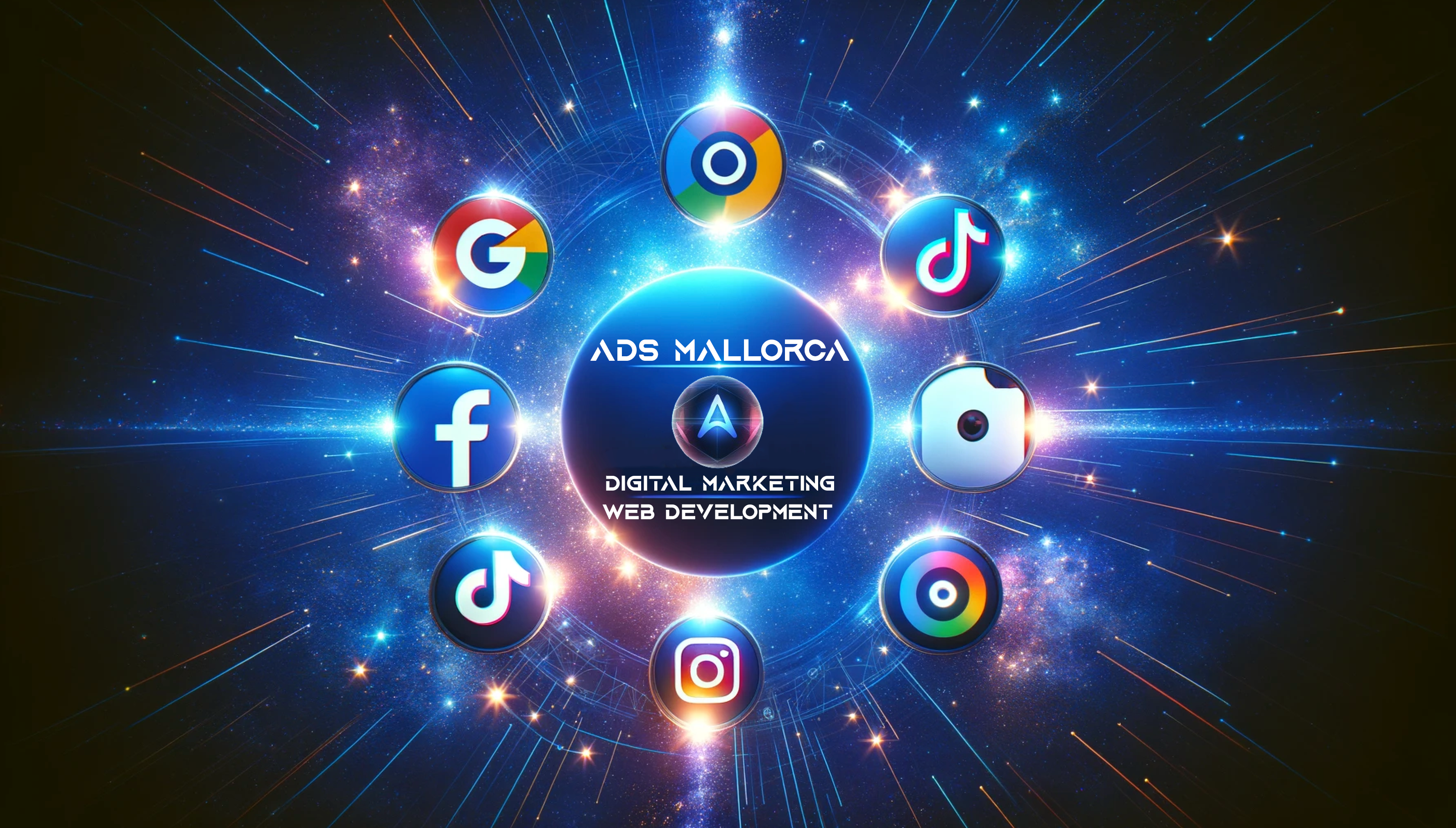 Marketing Digital Mallorca. Google, Meta and TikTok Official Media Partner. Social media marketing. Google ads. TikTok ads. Online Marketing